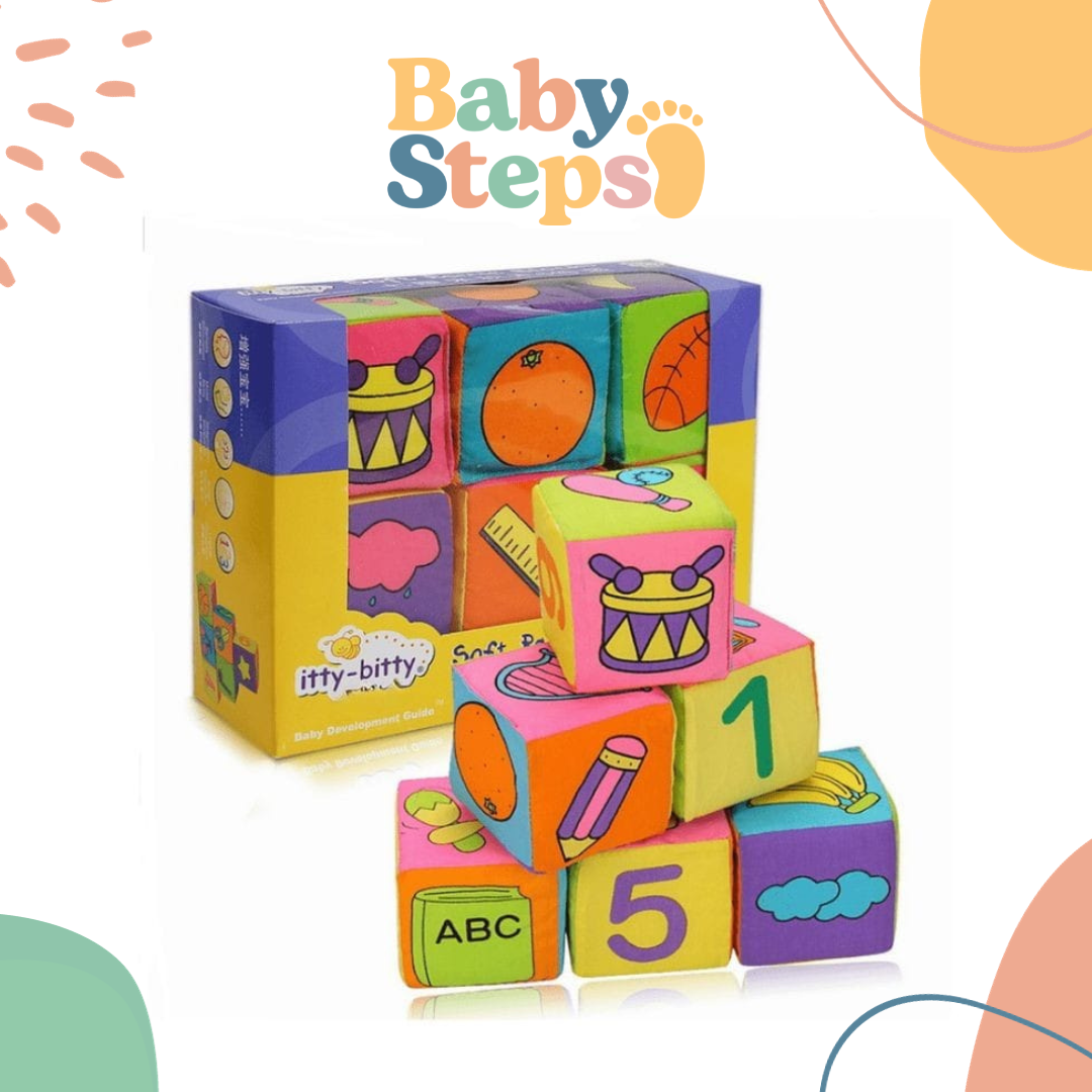 Juego de bloques blandos - Babystepscr