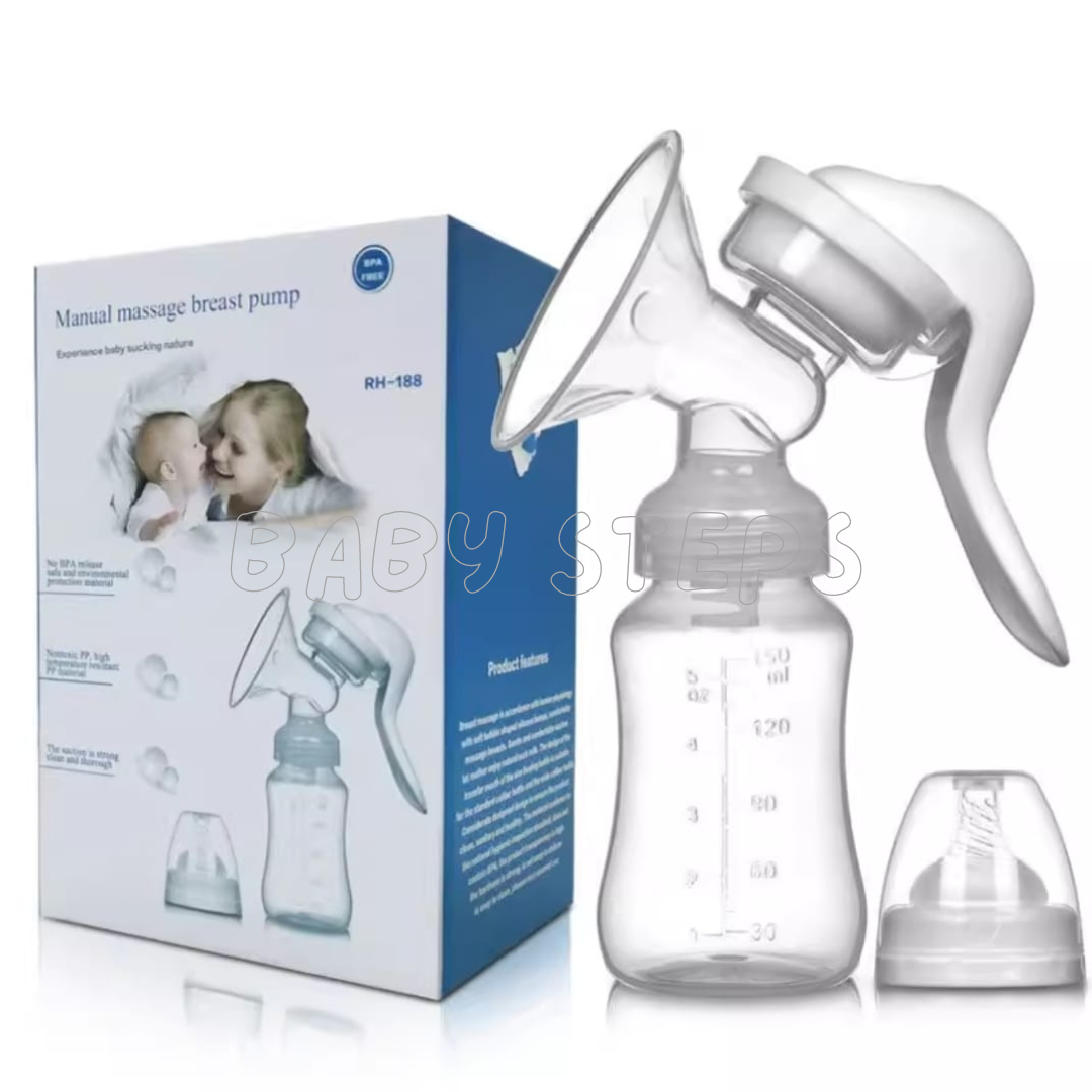 Extractor manual de leche maternal - Babystepscr