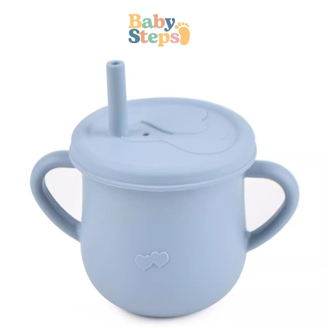 Vaso corazon con pajilla - Babystepscr