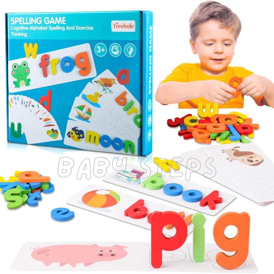 Juego de deletreo en ingles - Babystepscr