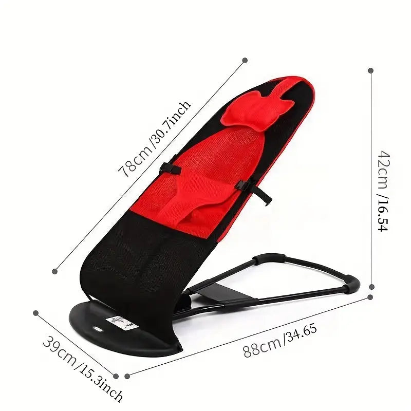 Silla Mecedora / Hamaca para Bebé con Barra de Juguetes