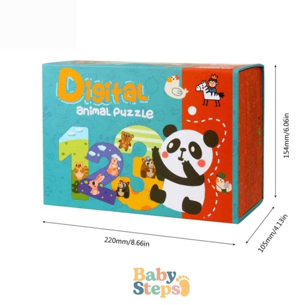 Rompecabezas de diez numeros - Babystepscr