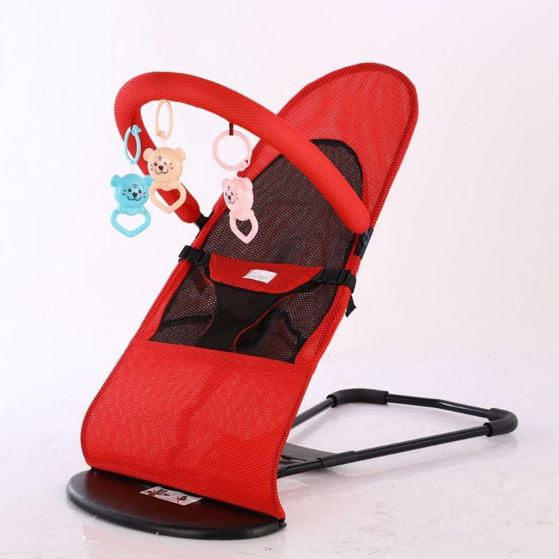 Silla Mecedora / Hamaca para Bebé con Barra de Juguetes
