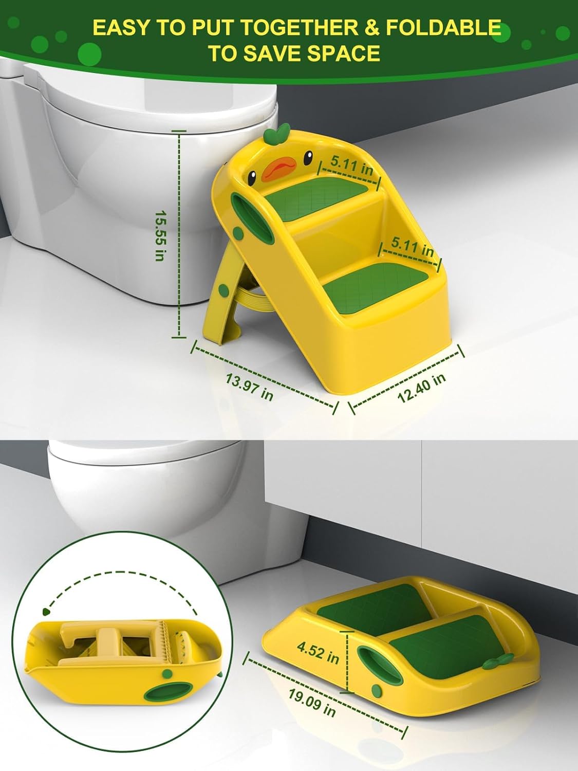 Escalera Infantil con Agarraderas de Seguridad