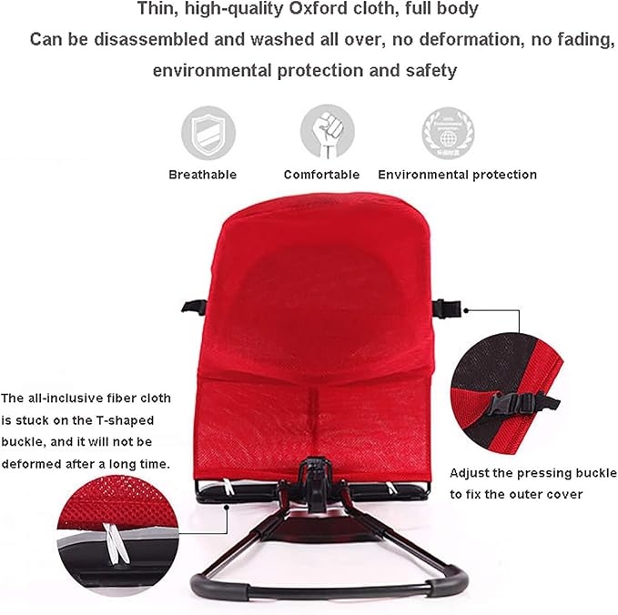 Silla Mecedora / Hamaca para Bebé con Barra de Juguetes