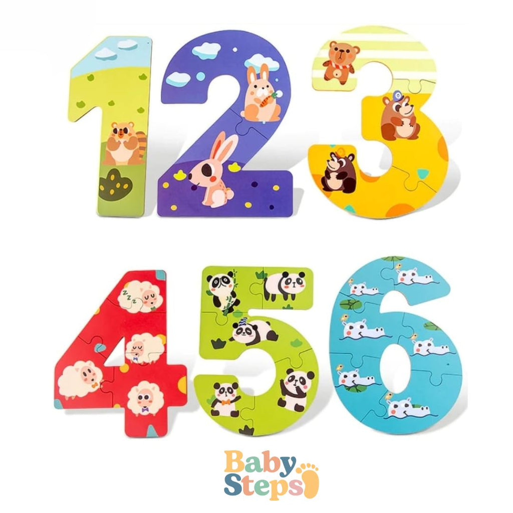 Rompecabezas de diez numeros - Babystepscr
