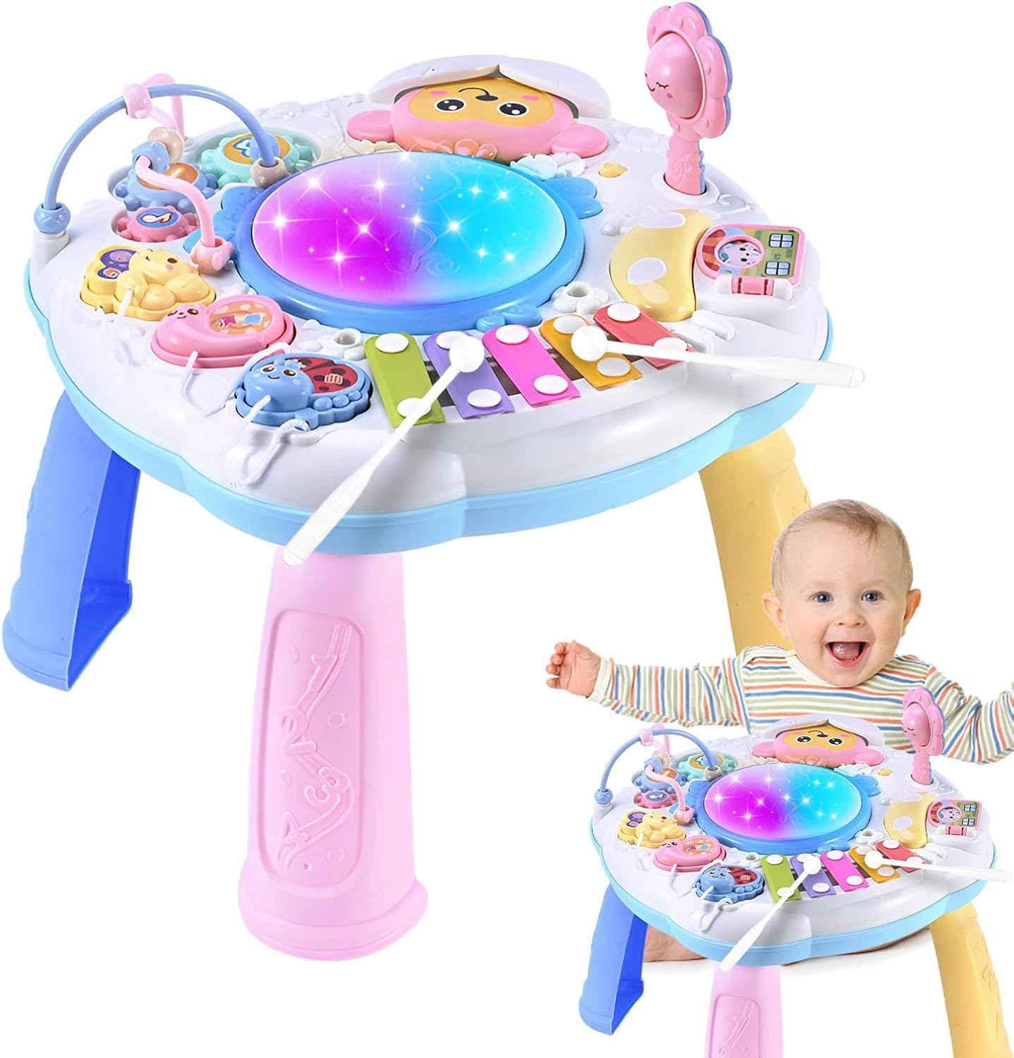 Mesa de Actividades Musicales para Bebés