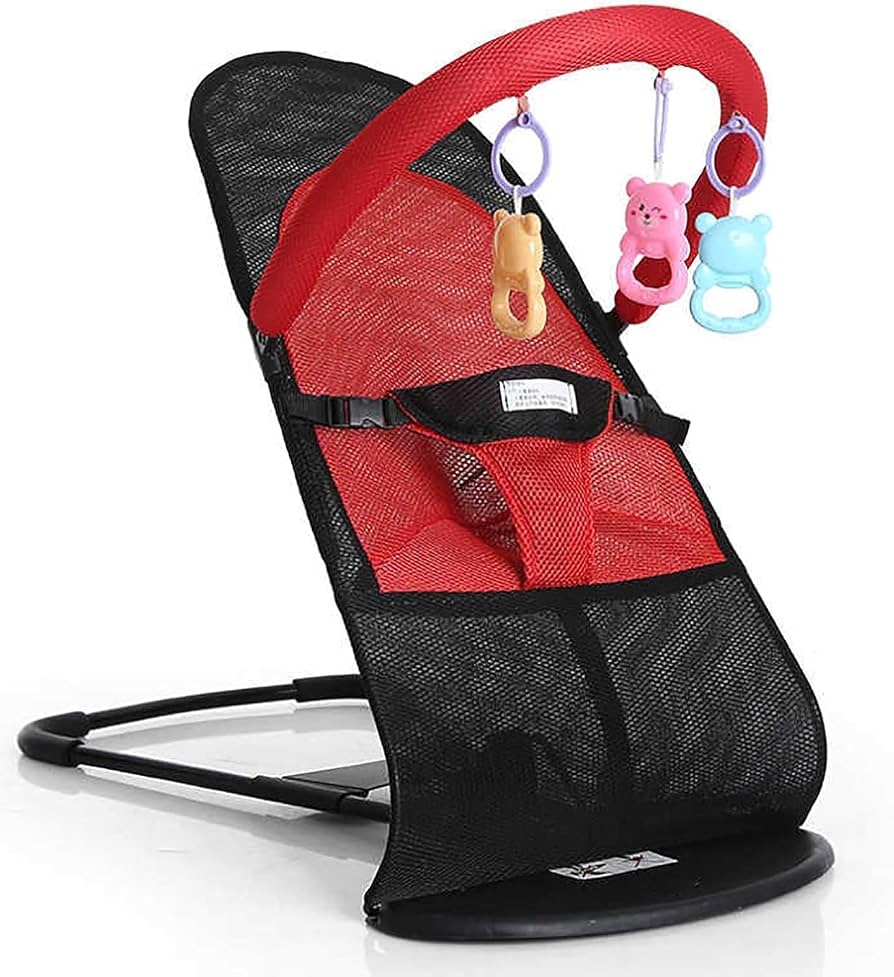 Silla Mecedora / Hamaca para Bebé con Barra de Juguetes