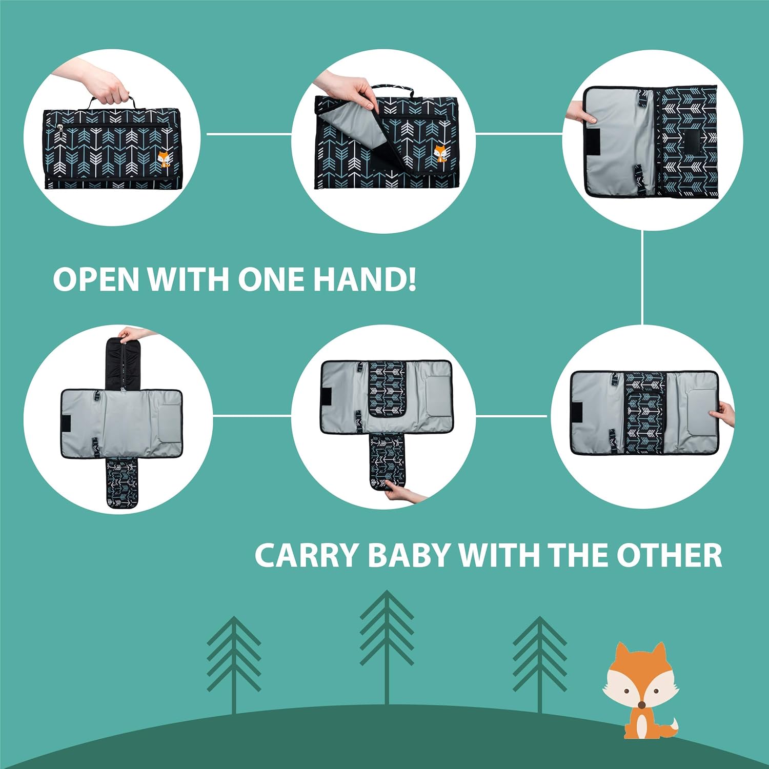 Cambiador Portátil para Bebé