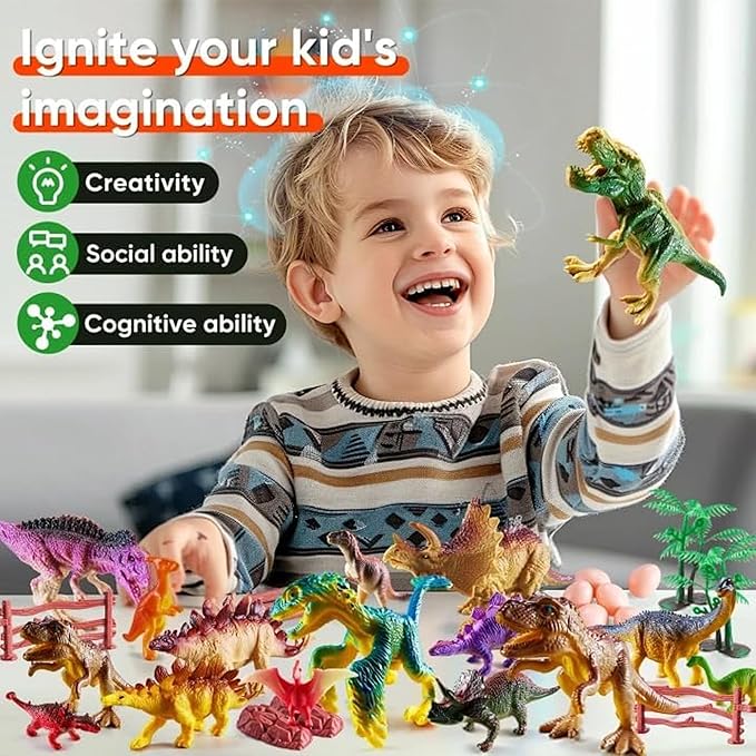 Set de Dinosaurios (40 piezas)