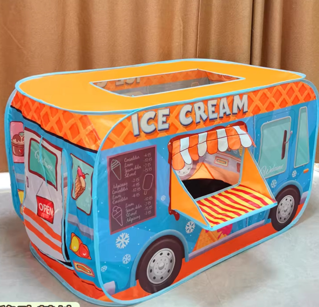 Tienda de campaña Infantil Tipo Bus de Helados