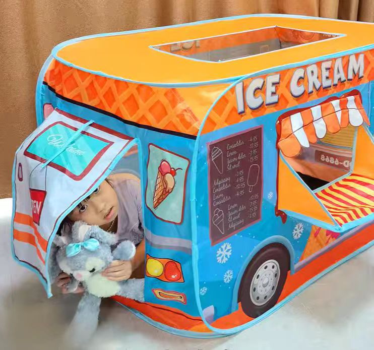Tienda de campaña Infantil Tipo Bus de Helados