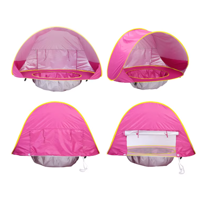 Tienda de campaña de Playa para Bebé con Mini Piscina