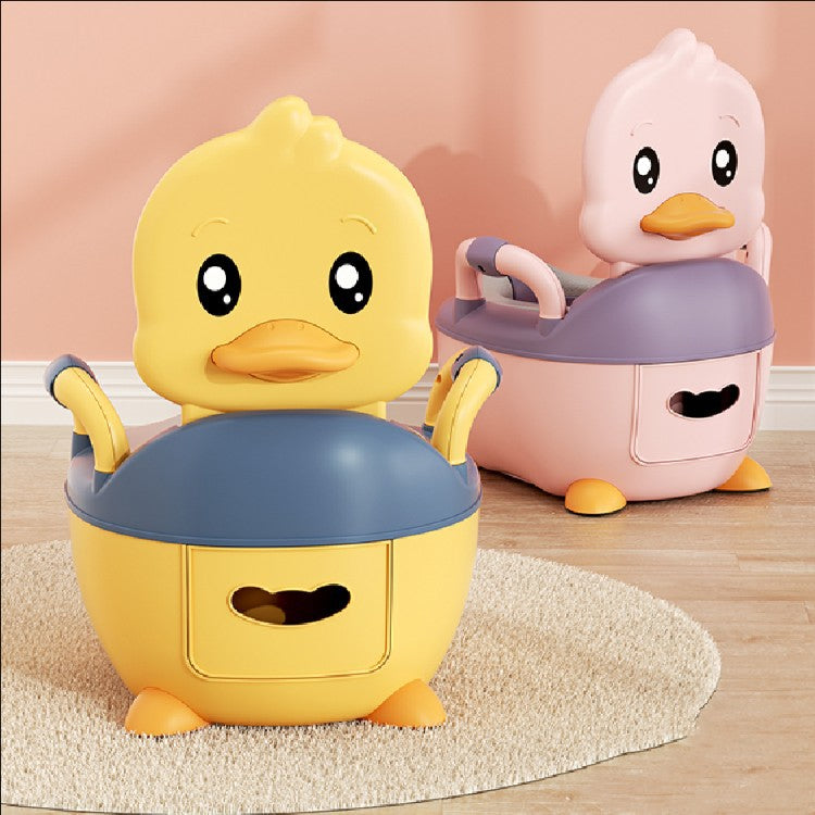Baño de Entrenamiento Infantil con Diseño de Patito