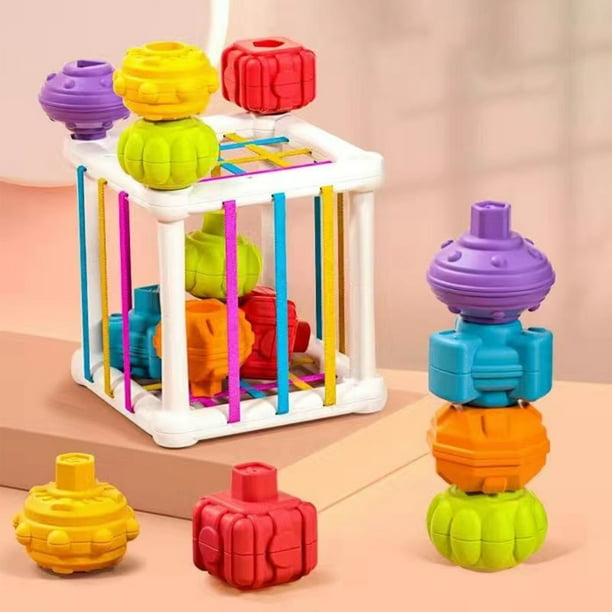 Juguete Sensorial Montessori Clasificador de Formas