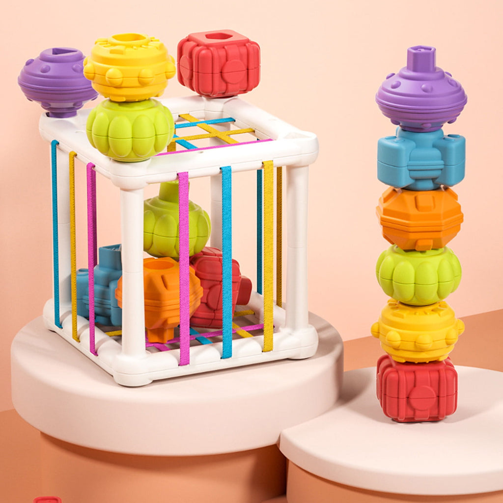 Juguete Sensorial Montessori Clasificador de Formas