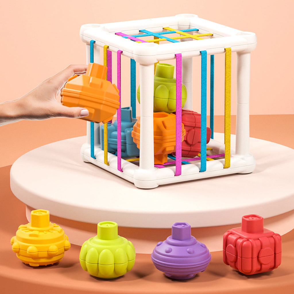 Juguete Sensorial Montessori Clasificador de Formas