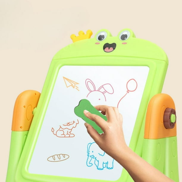 Pizarra Infantil 2 en 1 / Pizarra de Dibujo y Rompecabezas