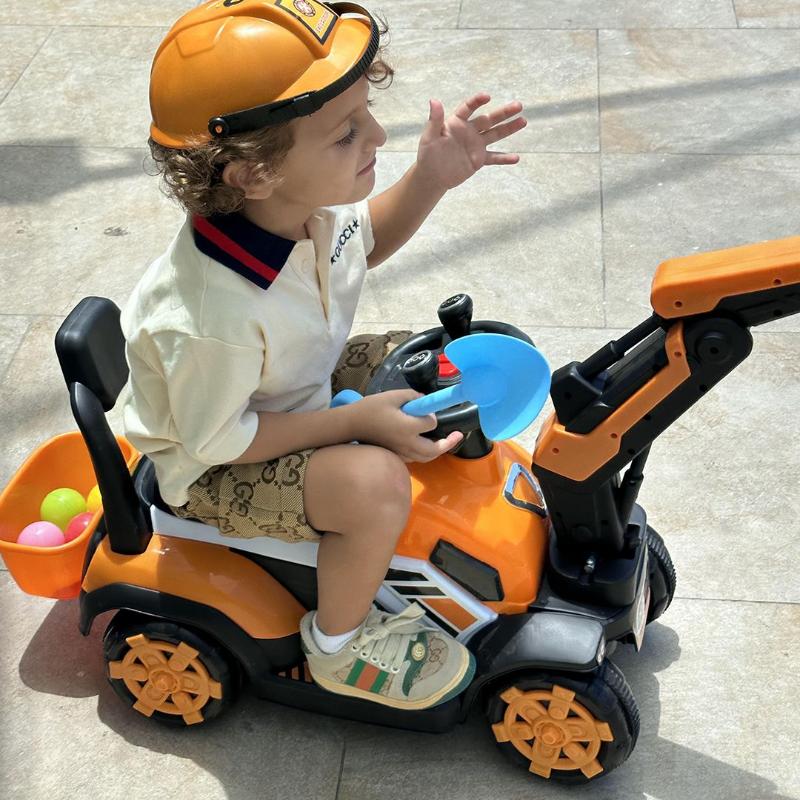 Excavadora Montable para Niño