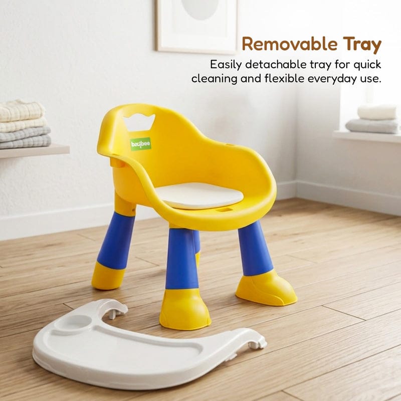 Silla Convertible con Bandeja Doble