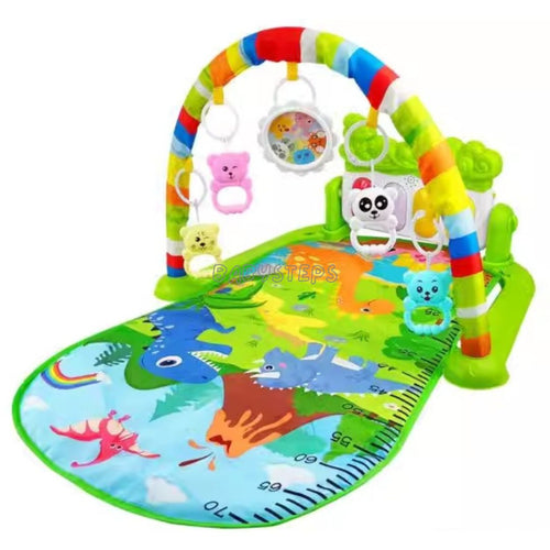 Gimnasio de Actividades para Bebés con Alfombra Interactiva - Babystepscr