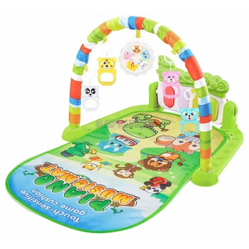 Gimnasio de Actividades para Bebés con Alfombra Interactiva - Babystepscr