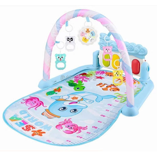 Gimnasio de Actividades para Bebés con Alfombra Interactiva - Babystepscr