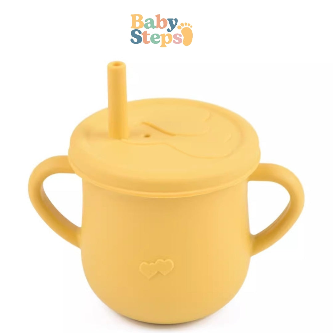 Vaso corazon con pajilla - Babystepscr