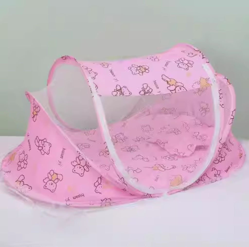Cama Plegable con Mosquitero para Bebé - Babystepscr