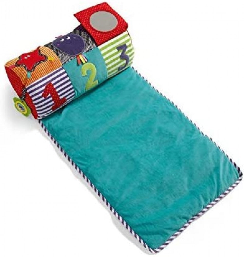 Alfombra de Actividades para Tummy Time con Almohada Sensorial