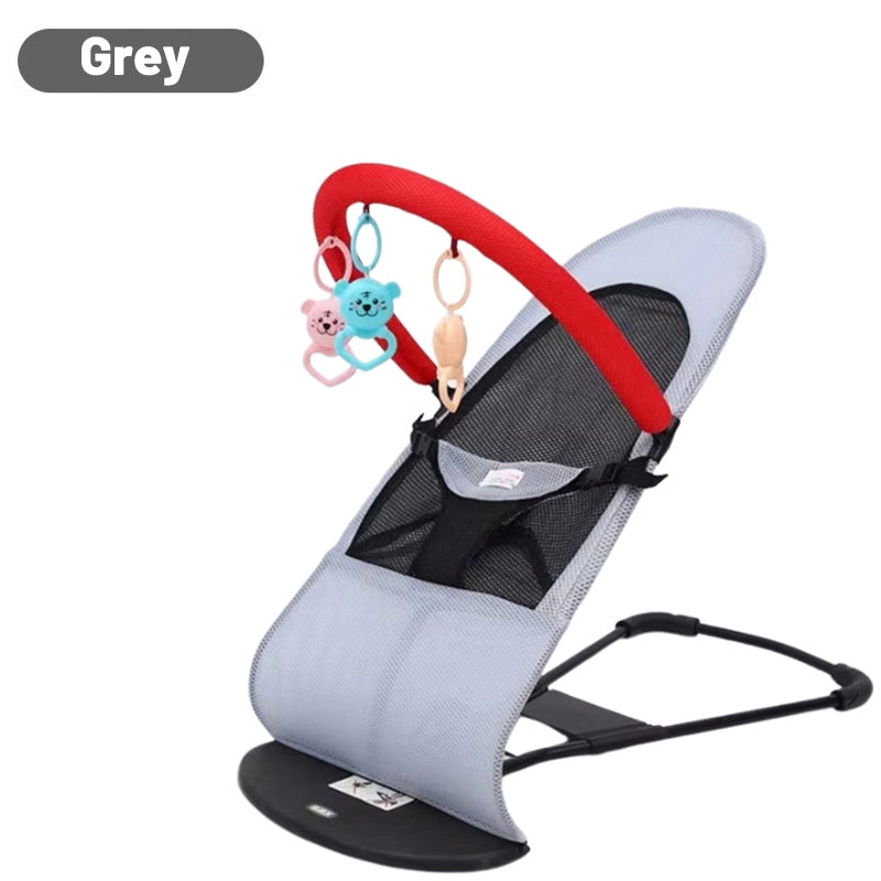 Silla Mecedora / Hamaca para Bebé con Barra de Juguetes