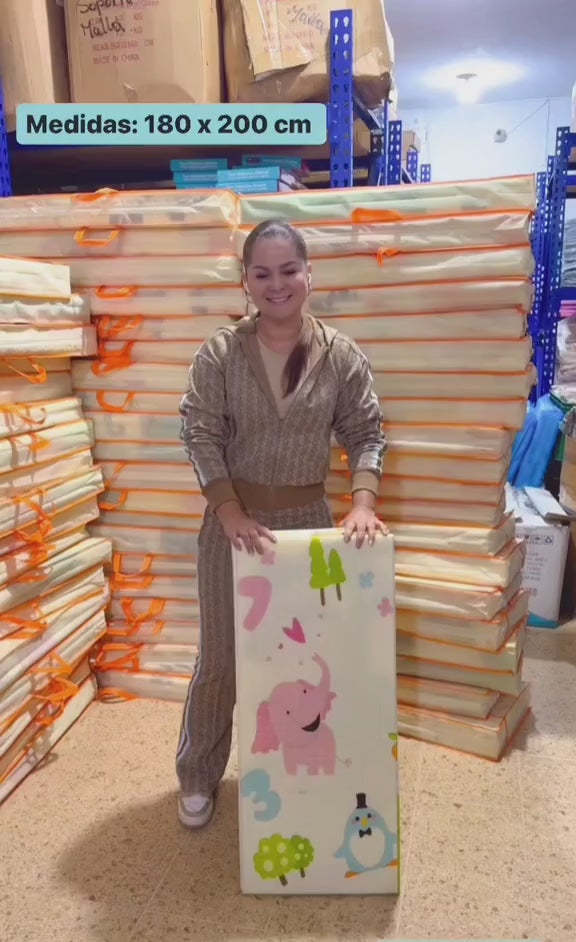 Alfombra de Juego Plegable para Bebés