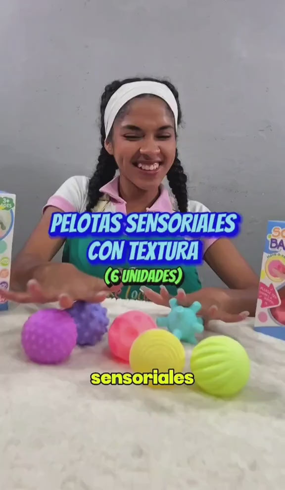 Pelotas Sensoriales Suaves