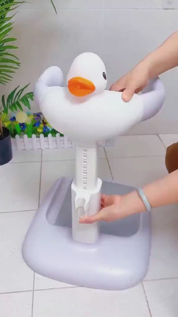 Ayudante de Baño Ajustable con Escalón para Niños