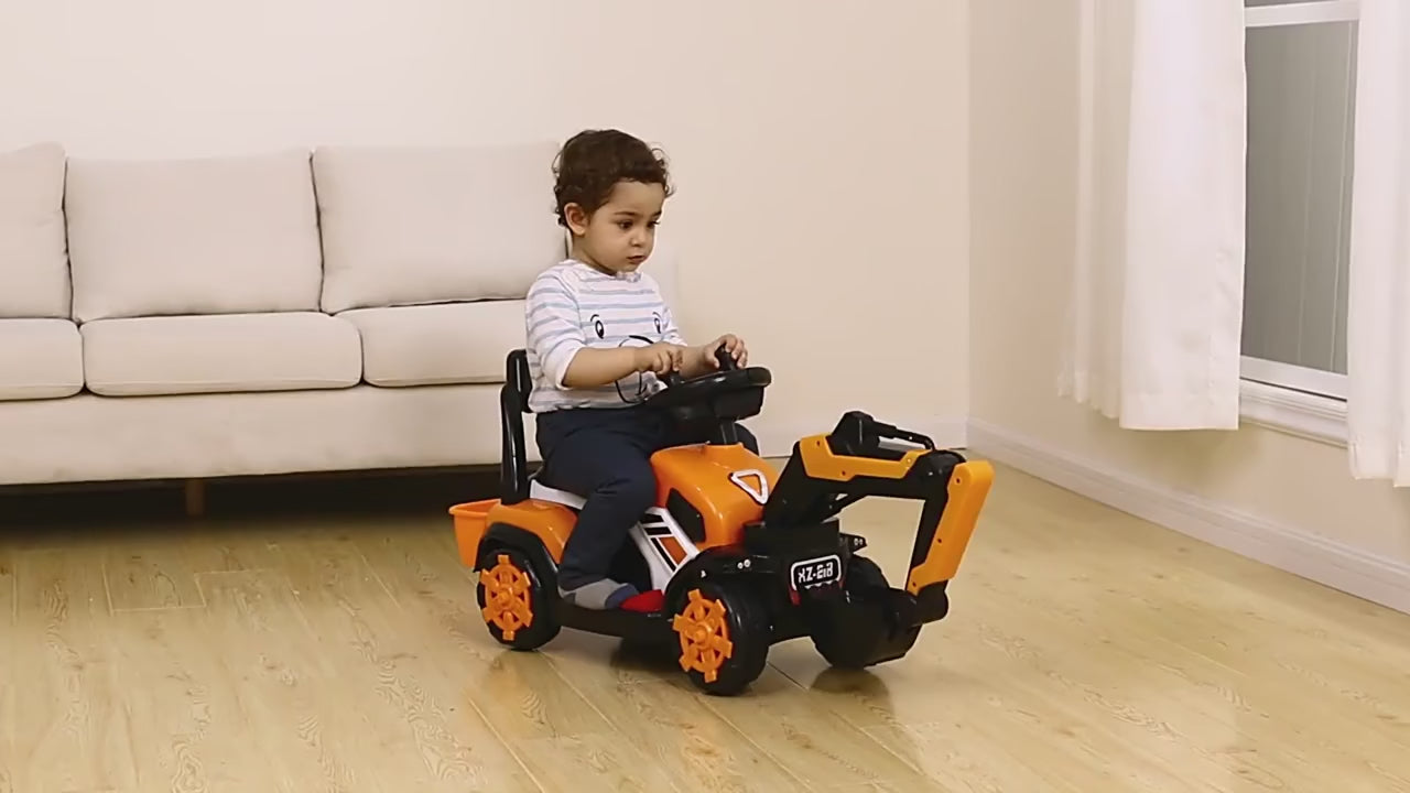 Excavadora Montable para Niño
