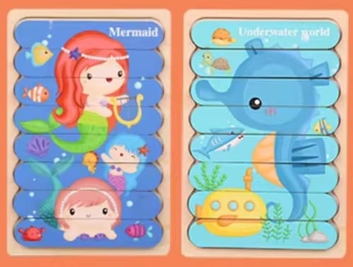 3 x Rompecabeza Diferentes - Babystepscr