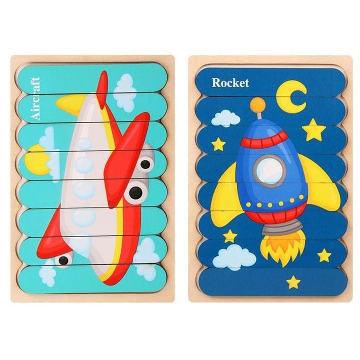 3 x Rompecabeza Diferentes - Babystepscr