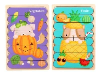 3 x Rompecabeza Diferentes - Babystepscr
